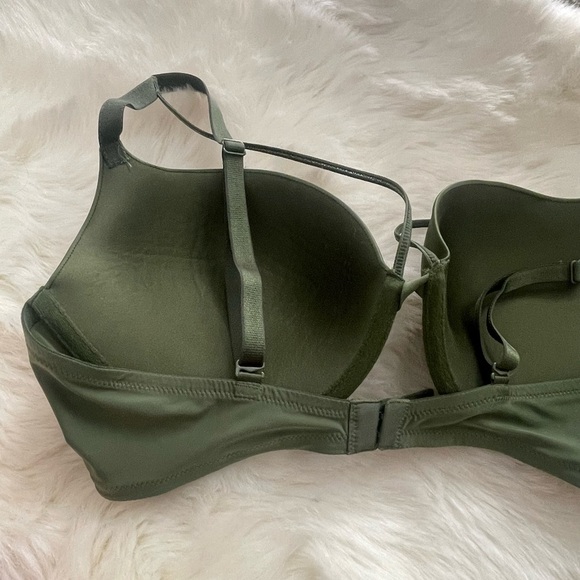 VICTORIA’S SECRET‎ Green Sexy Push Up Bra with straps size 36D Woman’s lingerie - Picture 3 of 5